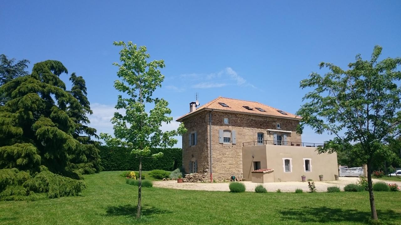 拉美里迪那德斯科林斯住宿加早餐旅馆 La Motte-de-Galaure 外观 照片